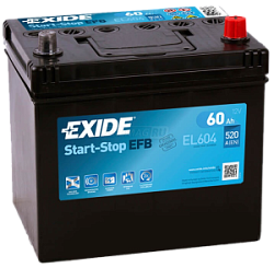 EXD/12V 60Ah (520) EFB (230x173x222) R+