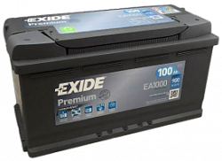 EXD/12V 100Ah (900) EFB EL1000 (353x175x190) R+
