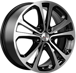 XTR/7,0x17 5x115 ET41 X-113M(BK/FP_черный глянцевый_с полированной лицевой частью) 70,2