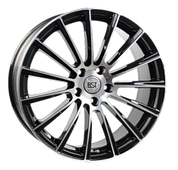 RPS/8,0x18 5x112 ET43 R108(BD_черный_с полированной лицевой частью) 66,6