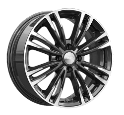 СКД/6,5x16 4x108 ET37,5 Ламар(Алмаз_черный глянцевый_с полированной лицевой частью) 63,35