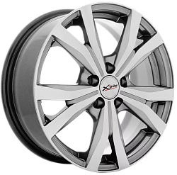 XTR/6,5x16 5x105 ET38 X-119(HSB_серебристый_темный) 56,6