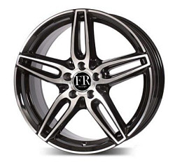 REP/8,0x19 5x112 ET43 274(BMF_черный_с полированной лицевой частью_MERCEDES) 66,6