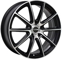 PDW/8,0x19 5x114,3 ET45 2003(MU4B_черный матовый_с полированной лицевой частью) 67,1