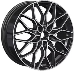 CRW/7,0x18 5x114,3 ET35 Тим(ABT_черный глянцевый_с полированной лицевой частью) 60,1