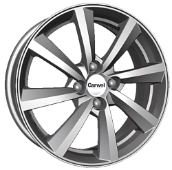 CRW/6,0x16 4x100 ET37 Селигер(SL_серебристый) 60,1