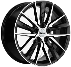 CRW/8,0x18 5x114,3 ET40 Алдан(ABT_черный глянцевый_с полированной лицевой частью) 64,1