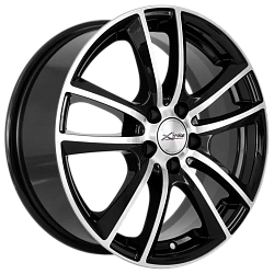 XTR/6,5x16 5x112 ET33 X-116M(BK/FP_черный глянцевый_с полированной лицевой частью) 66,6