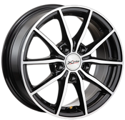 XTR/6,5x15 5x114,3 ET45 X-111M(BK/FP_темный) 67,1